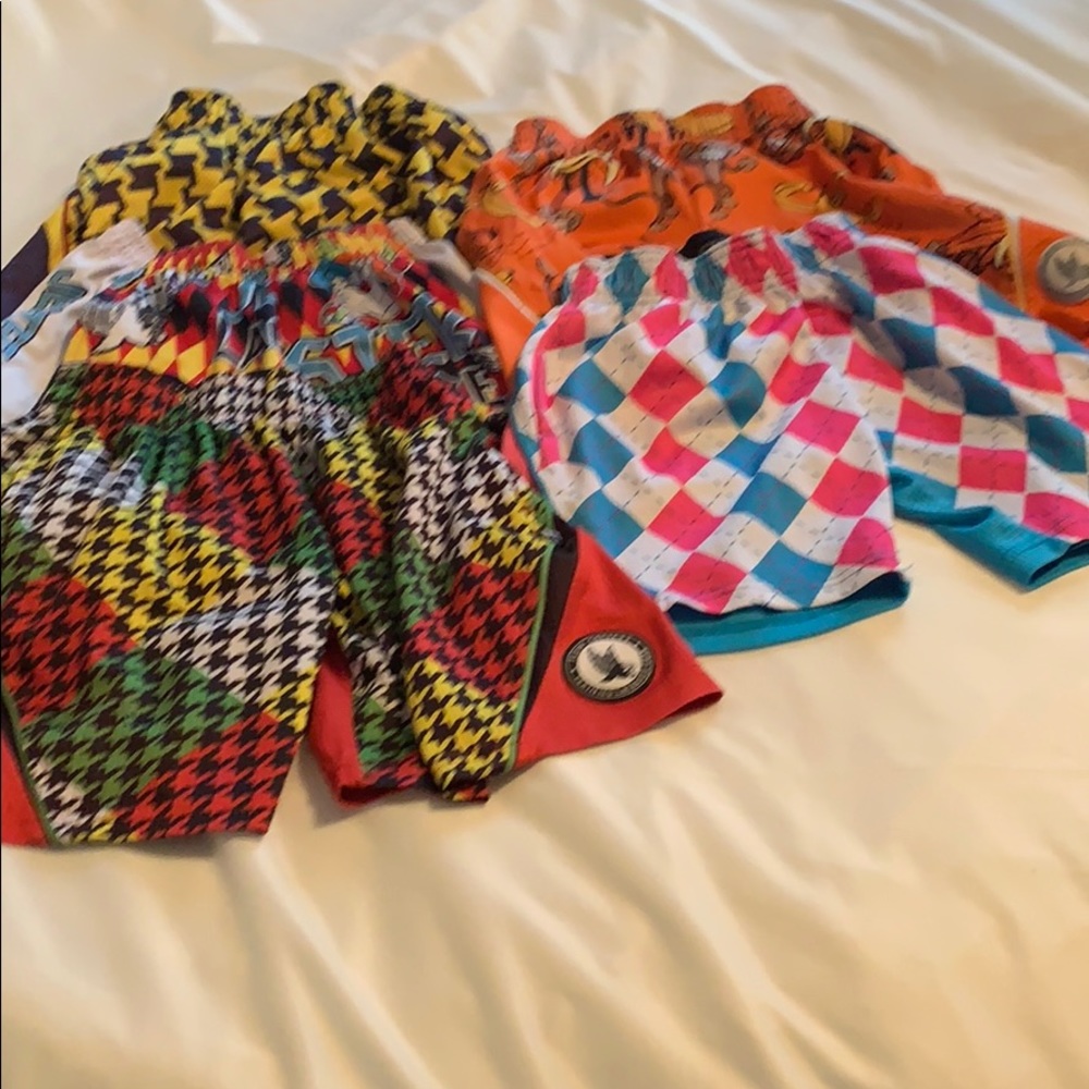 Flow Society Lacrosse Boys Shorts (lot of 5)
